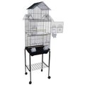 Yml YML 6844-4814BLK Pagoda Top Small Bird Cage with Stand in Black 6844_4814BLK